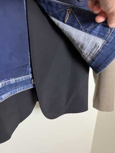 Dsquared2 New Reconstructed Jacket Coat 46 - 36 dsquared - Picture 5 of 13