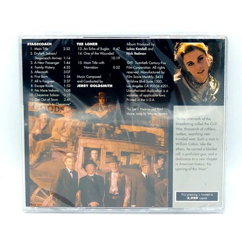 Stagecoach/The Loner, Jerry Goldsmith, FSMCD Vol. 1 No.1, CD - Bild 2 von 2