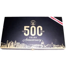 HVC 500 Years Anniversary Salomones Empty Wooden Cigar Box 14.25" x 8" x 1.5