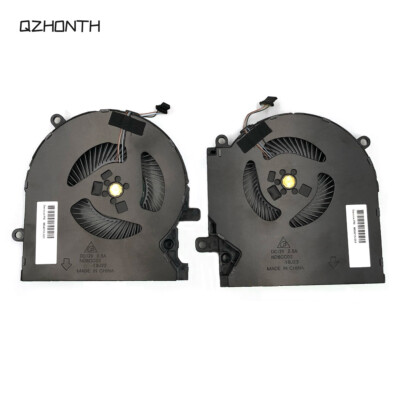 New CPU+GPU Cooling Fan For HP OMEN 15-EK 15-EN M04215-001 M04216-001 (12V)