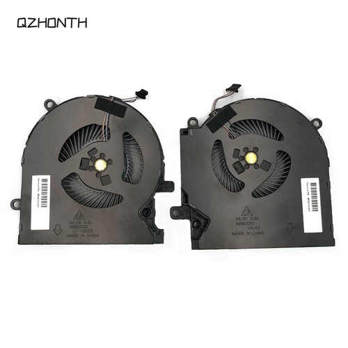New CPU+GPU Cooling Fan For HP OMEN 15-EK 15-EN M04215-001 M04216-001 (12V) - 第 1/5 張圖片
