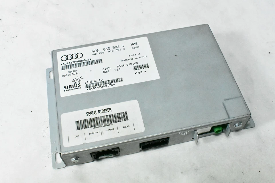 Ordenador receptor satélite Audi S6 S8 A6 A8 2003 03 04 05 06 07 08 09 10  Foto 2 de 4
