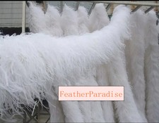 Snow White Ostrich Feather Boa 6 ply 60g Wedding Party Scarf