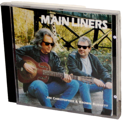 VTL CD VTL-019: Jim Christopher / Brown Burnett - Main Liners - 1992 USA OOP SS