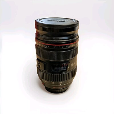 Canon 24-70MM Zoom Lens Ultra Sonic F2.8 L Good Condition W/Caps