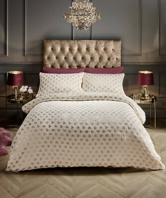 Luxury TEDDY BEAR FLEECE DUVET COVER 