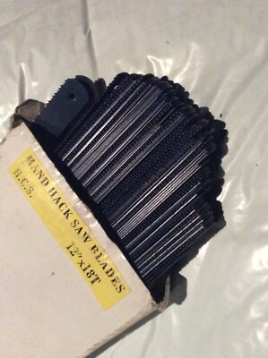 HAND HACK SAW BLADES, 12 '' X 18T