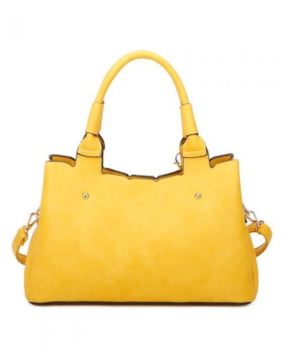 New Womens Top-Handle With Cat & Tassel Charms Handbag Tote Shopper Shoulder Bag - Picture 5 of 19