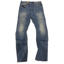 Image of G-STAR Women's Arc Ocean 3D Tapered Jeans Medium Aged Destroy RRP £80