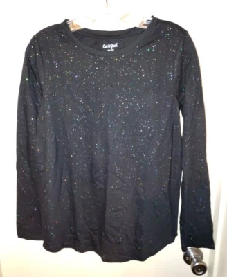 New Cat & Jack Women's Plus Size Sparkly Tshirt Size XXL