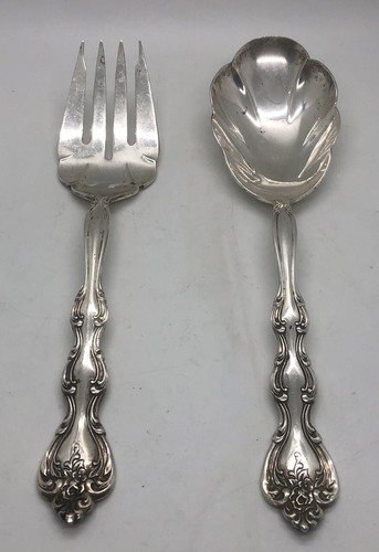 International Silverplate INTERLUDE Casserole Serving Spoon & Meat Fork 9" - Picture 5 of 5