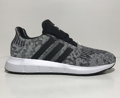 Adidas Swift Run Black White Mens Size 10 Athletic Running  display picture 3