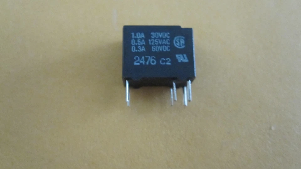 Omron G5V-1, 12 В постоянного тока, мини-реле, однополюсное, 6-контактное (3-2) - Изображение 2 из 2