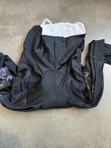 Castelli E cervelo Body Suit Bibs Full Leg Black White Padded Cycling Gear Sz XL - Picture 16 of 17