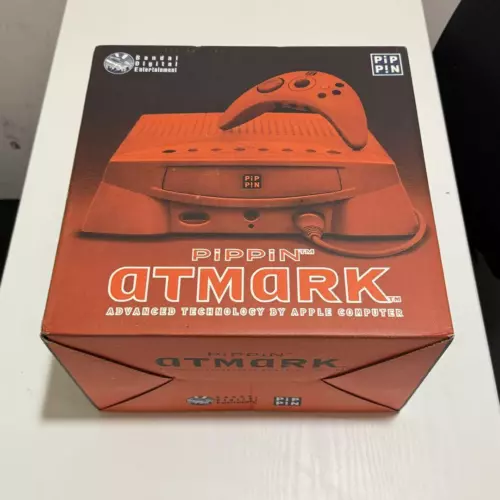 PiPPiN Atmark Video Game Console Apple Bandai Boxed From Japan rare