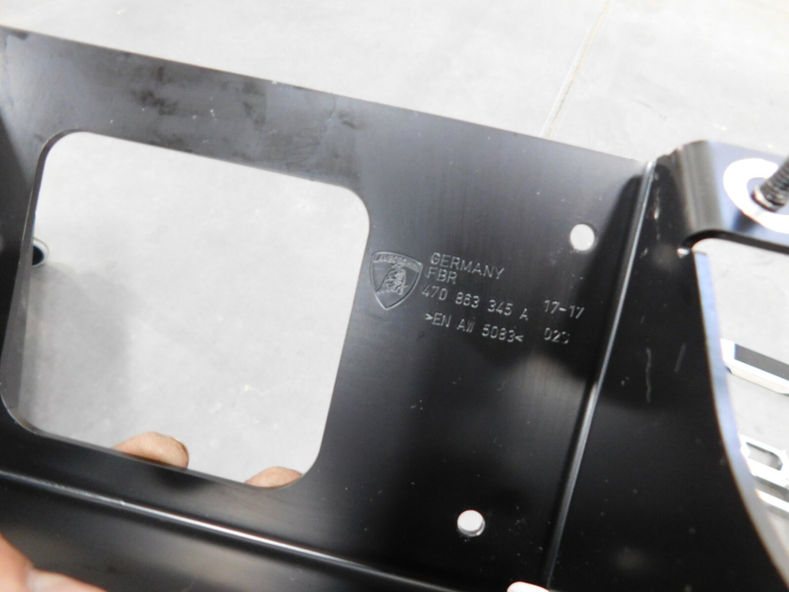 2018 Lamborghini Aventador S LP740-4 Assorted Mounting Brackets #6651 Z1