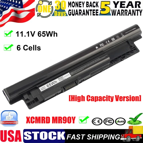 65Wh XCMRD Battery For Dell Inspiron 15 3000 Series 3531 3537 14 3421 5421 MR90Y