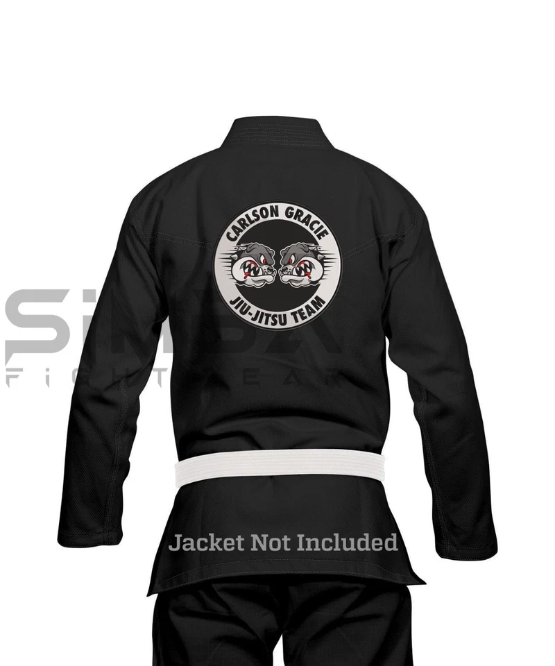 Carlson Gracie Embroidery Patches BJJ Gi Patches BJJ Embroidery Patch Pack of 3 - Image 3 of 4