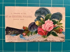 Trade card for Louis Prang, lithographer