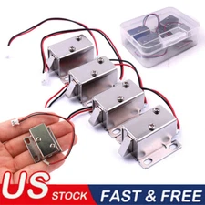 DC12V Electronic Lock Electric Release Assembly Catch For Door Cabinet Drawer US