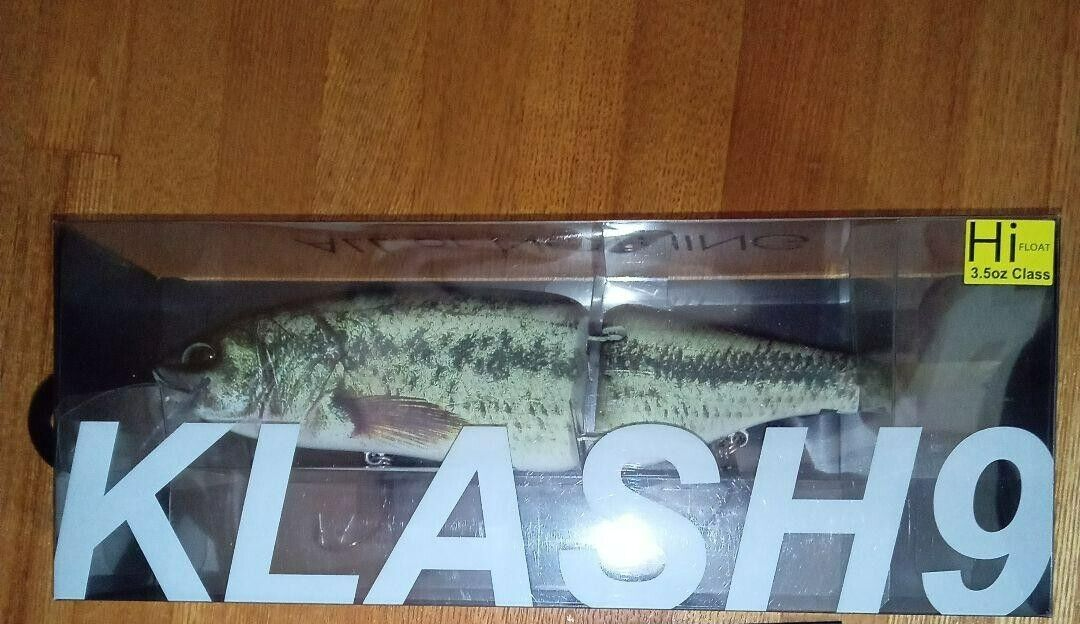 DRT KLASH9 Hi Floating DRT BASS Japanese Fishing Lure Swimbait New