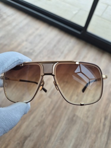 Dita Mach 5 White GOLD/ GLD- Gold brown DRX-2087-I-GLD-BRN-64 - Picture 5 of 7