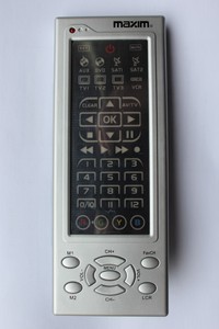 Maxim MX10-38 8-in-1 universal remote control with PDF instruction and