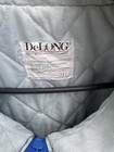 Vintage DeLong Men’s XXL Coat Blue Grey White Jacket Quilted Inside — photo 2