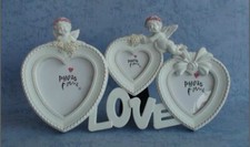 Guardian Angel Figurine Cherub Photo Frame Statue Ornament Sculpture Gift 