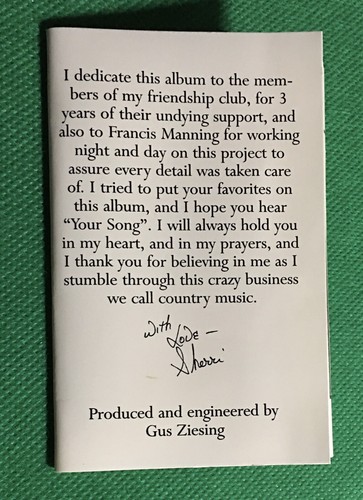 Sherri Lamberton Self-Titled Music Cassette Signed By Vermont Artist *TESTED* - Imagen 3 de 6