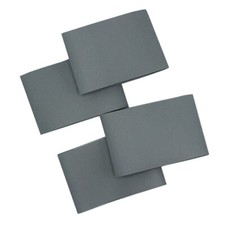 Schrumpfschlauch DN20 grau 7,5cm für Aerogel Solarleitung Wellrohre - 4er Set