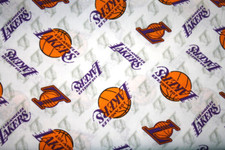 LOS ANGLES LAKERS OF THE NBA - 100 COTTON FABRIC