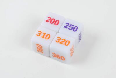TOYGER Damage Dice Expansion Set for Pokemon Card Game - 4 Resin Dice New JP