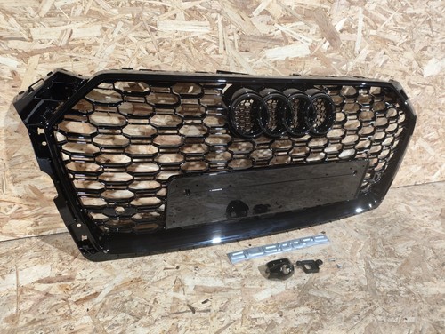 RS5 STYLE GRILL FOR AUDI A5 S5 B9 FRONT RADIATOR GRILL GRILLE 17 - 19 - Picture 3 of 7