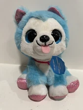 Zuru Pets Alive Pet Shop Pink Dog with Tag Light Blue - Tested Works