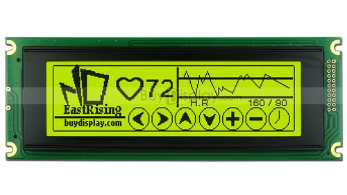 240x64 24064 Graphic LCD Module Display w/RA6963,T6963 Controller w/Tutorial