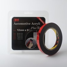 3M 1100 Double-Sided Adhesive Tape 12mm x 5m   Heavy Duty Automotive Mounting