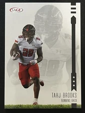 2025 Sage Low Series Black #20 Tahj Brooks Texas Tech Red Raiders Rookie