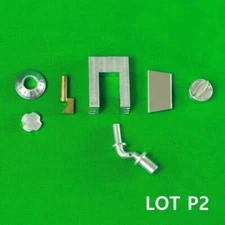 Star Trek,  Lot P2, Art Asylum Phaser, Metal Parts, LOCKPLATE, TRIGGER, Clover