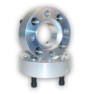 Open Box Polaris RZR 2'' Wheel Spacers (1 Pair) 4/156 12mmx1.5 by High Lifter