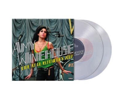 AMY WINEHOUSE: Live At Glastonbury Limited Edition Clear Vinyl 2LP NEW