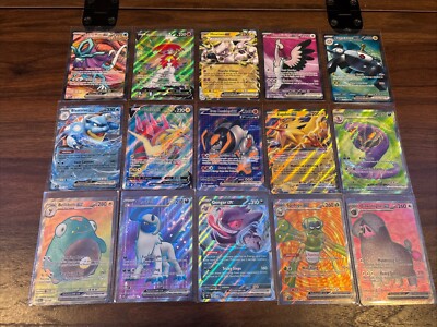 Pokémon Card Lot 1 OFFICIAL TCG Cards Ultra Rare Vmax GX EX Vstar Or V  Mystery