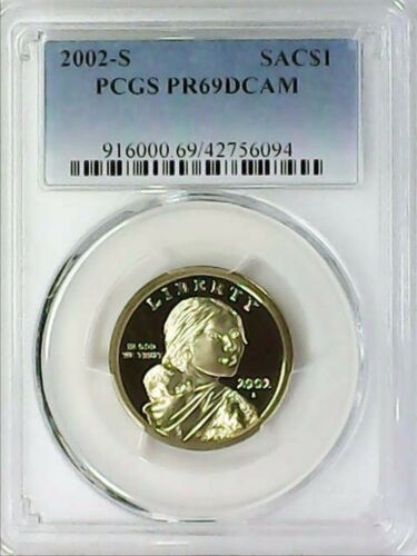 2002-S $1 Native American Dollar PCGS PR69DCAM 22htu0429