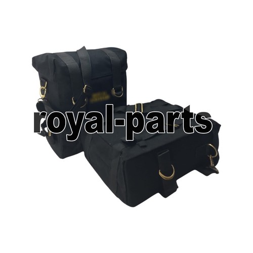 "PANNIER PAIR, BLACK" for Royal Enfield Meteor 350, Classic 350 Reborn, 350/500 - Picture 3 of 8
