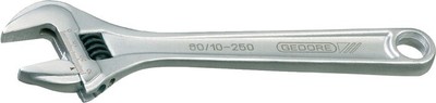 Rollgabelschlüssel 60 CP 8 max.25mm L.205mm m.Einstellskala GEDORE