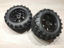 HPI 2 Kompletträder Reifen 4462 GT2 Felge 105801 Warlock Savage XL Flux / X4.6