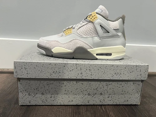 Size 8 - Jordan 4 Retro SE Craft Photon Dust Brand New - Fast Ship! DV3742-021