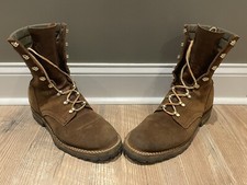 FILSON X WHITE'S FIRE HYBRID BOOTS ROUGHOUT LEATHER 11D