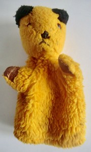 VINTAGE EARLY SOOTY GLOVE HAND PUPPET 