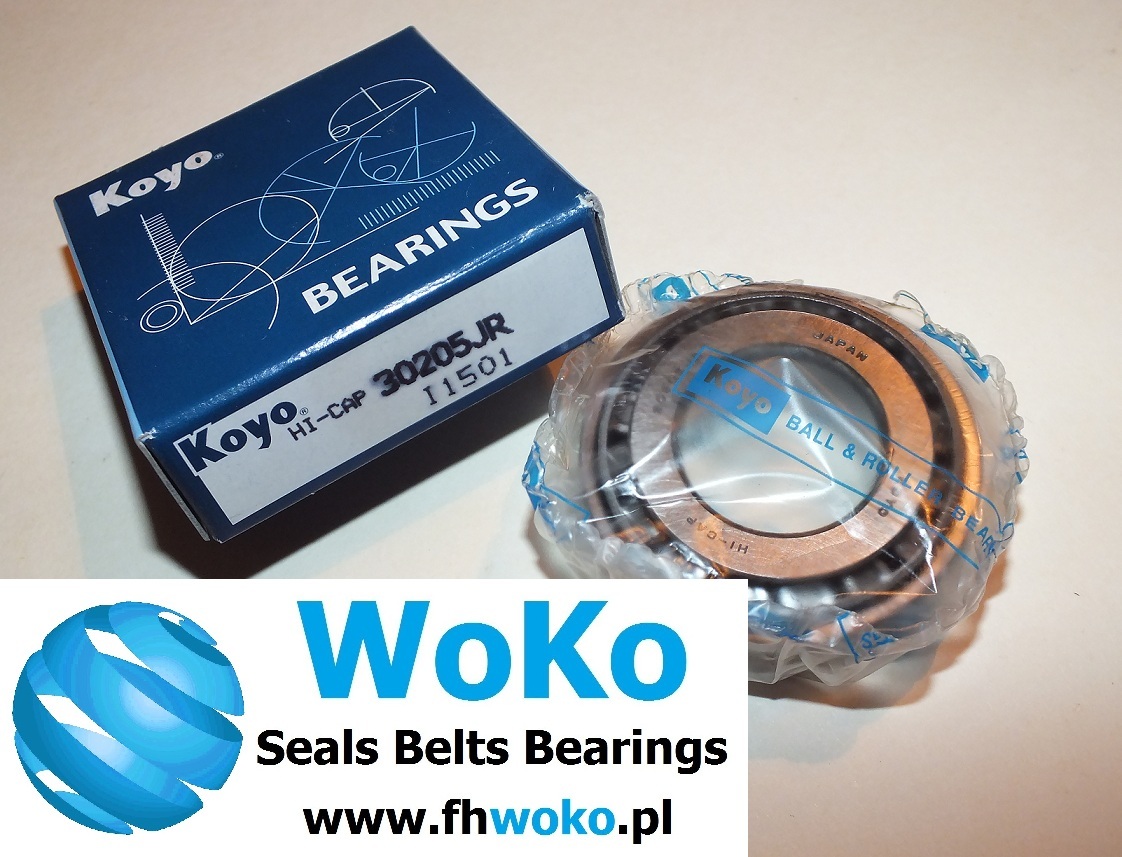 【ロペ】 Tapered roller bearing 30205 JR KOYO dimension 25x52x16.25